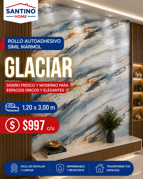 ROLLO SEMIL MARMOL GLACIAR