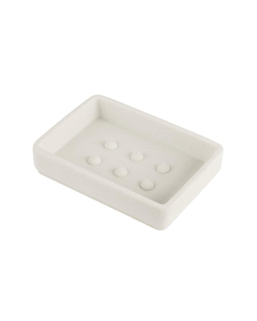 Jabonera Blanca Lisa