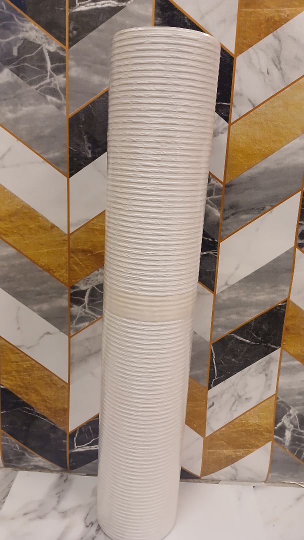 Rollo Ripado Blanco 60 x 280