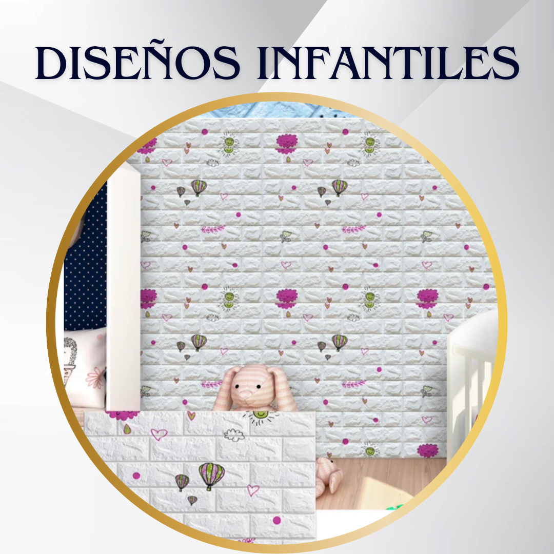 PLACAS AUTOADHESIVAS DISEÑOS INFANTILES