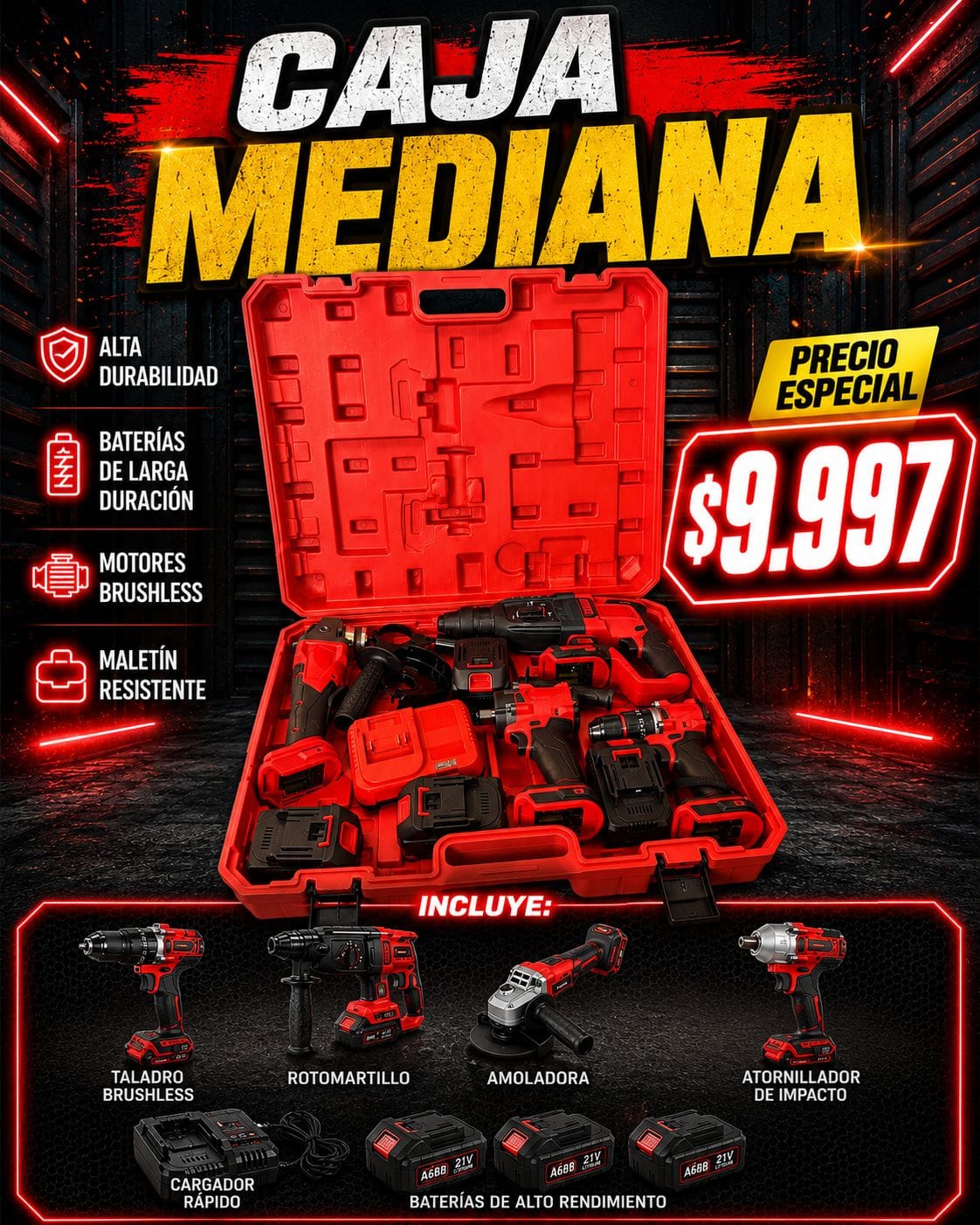 CAJA DE HERRAMIENTAS MEDIANA