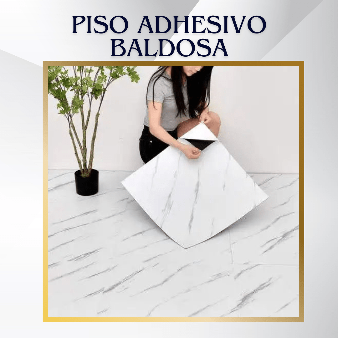 Pisos adhesivos vinílicos formato baldosa
