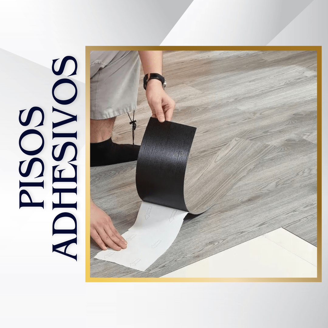 PISOS ADHESIVOS FORMATO TABLA X M2