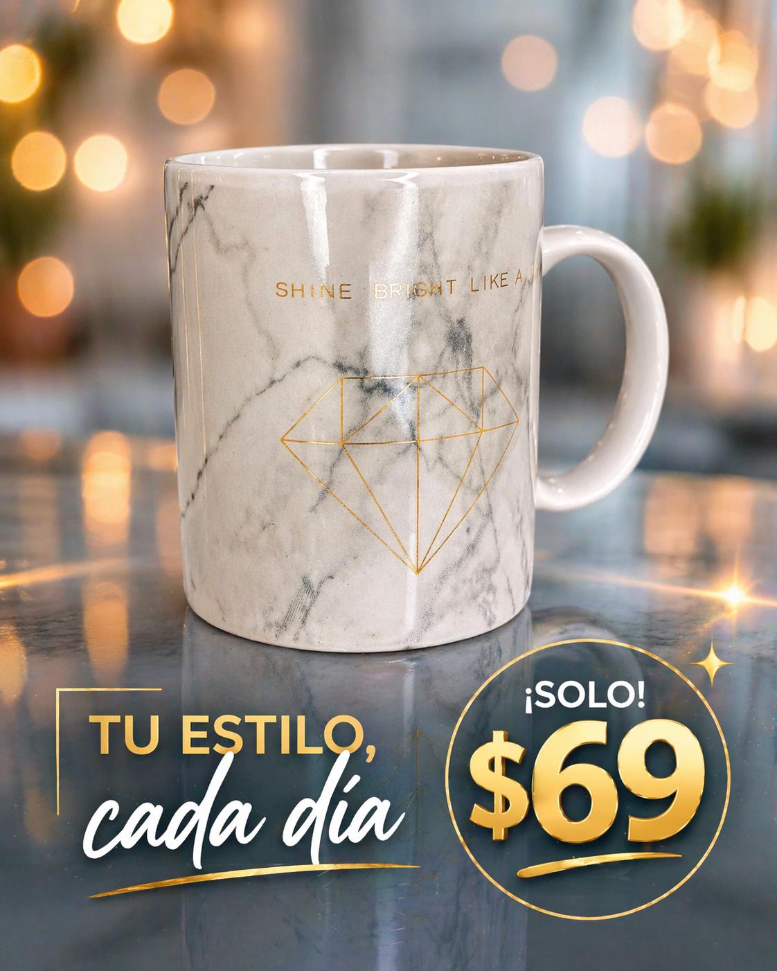 Taza Diamante